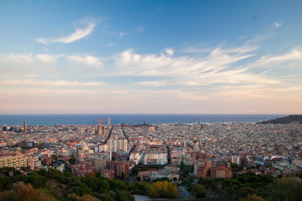 Barcelona imagen panoramica